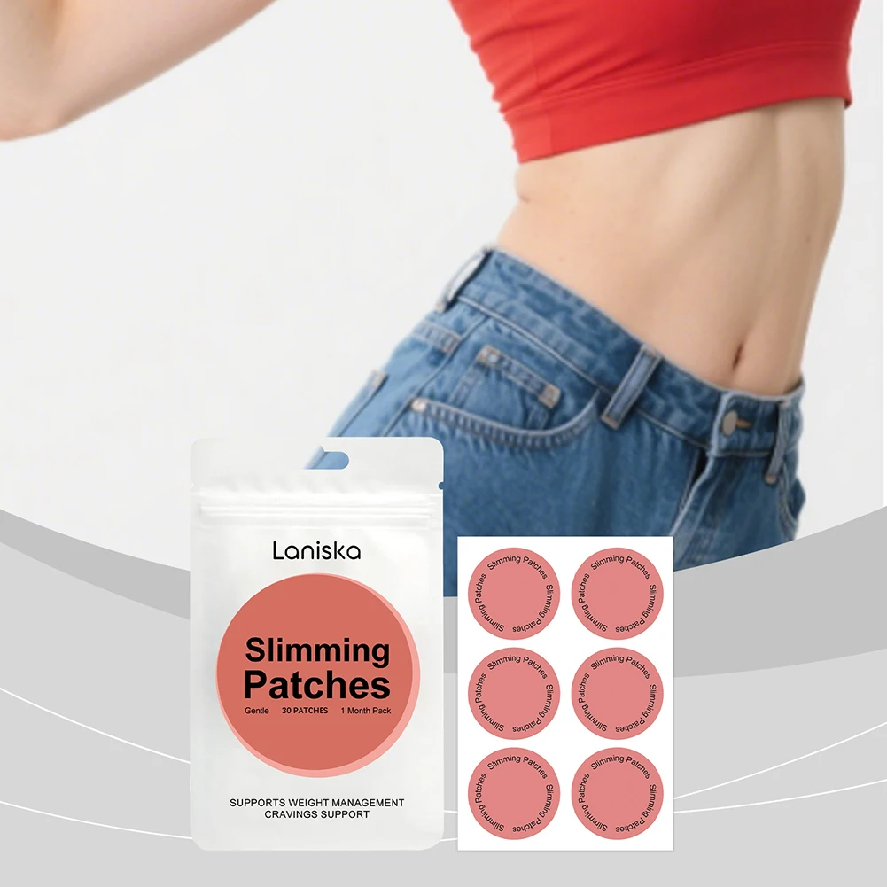 

30pcs/Box Slimming Patch for Men Women Weight Loss Patch Natural Ingredients Boosts Metabolism Gentle Body Stickers
