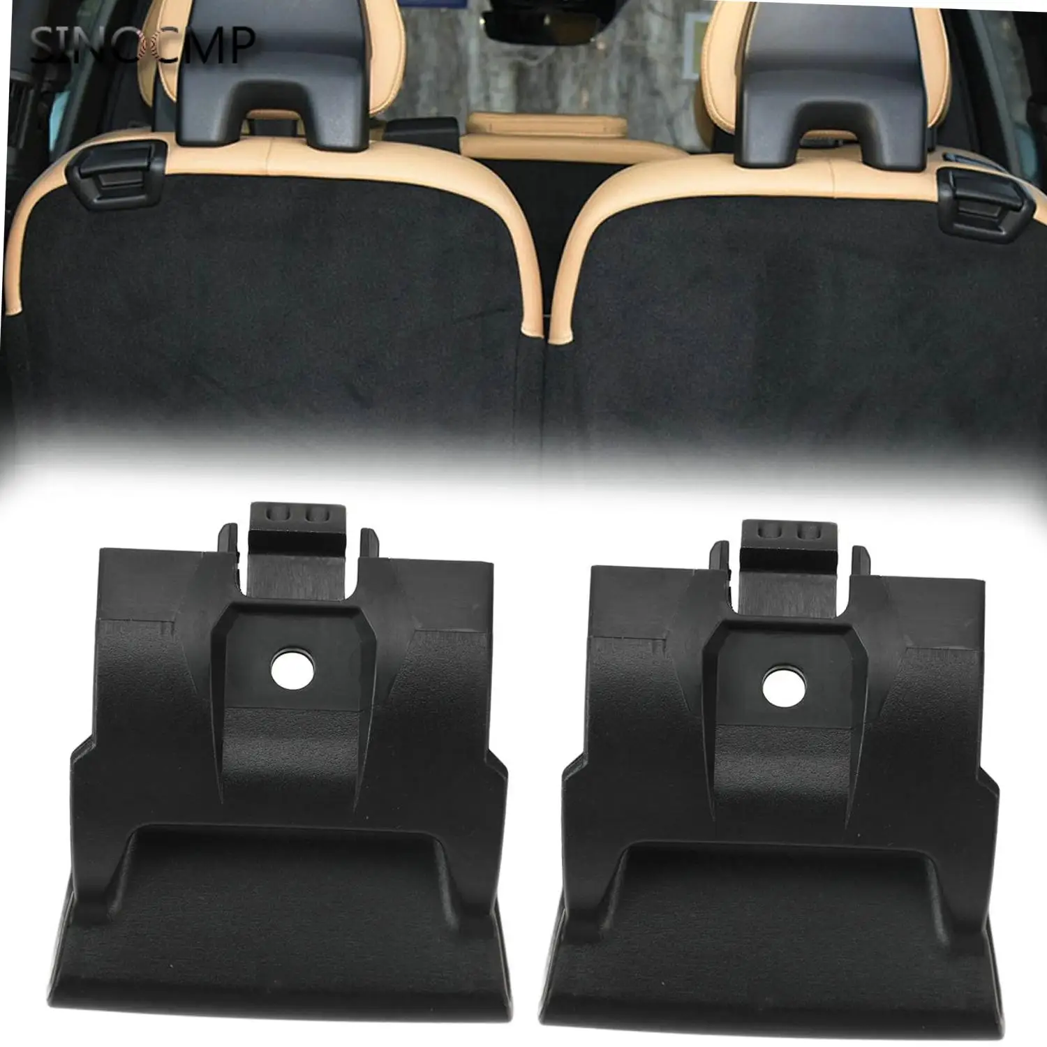 

2pcs Rear Seat Release Outer Handle Lever 39826799 Seat Release Recline Switch Handle 2nd/3rd Row For Volvo XC90 2016-2023