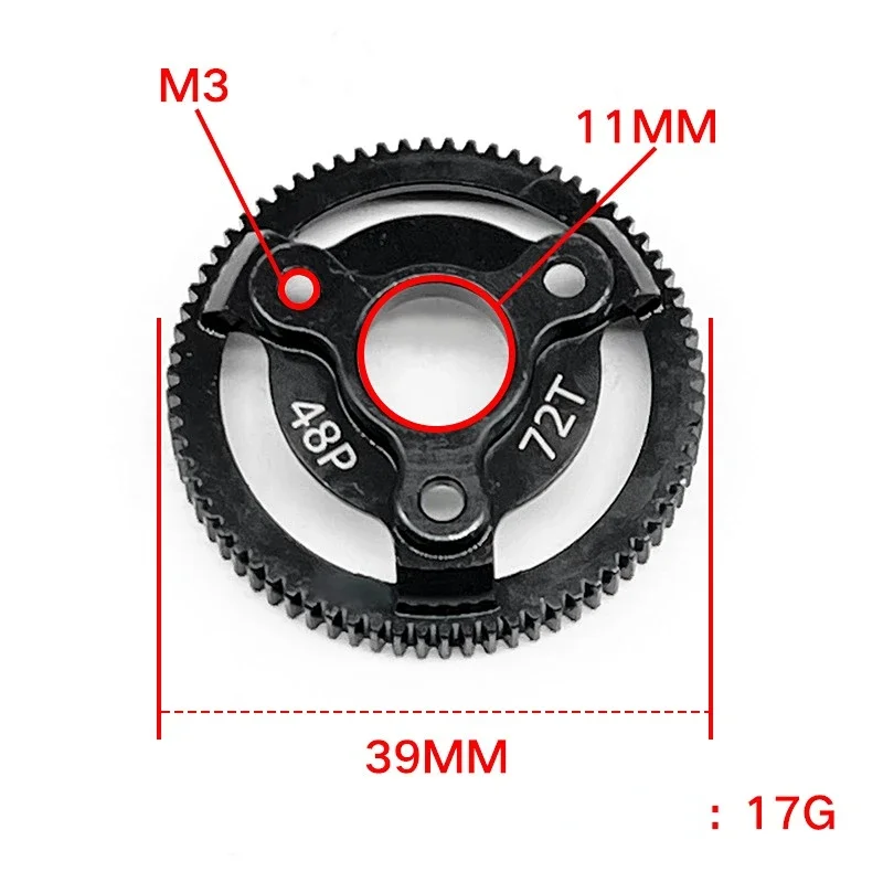 

Tras Slash2WD,2WD LCG Drag Slash Steel Big Tooth 48P/72 -76T,86T