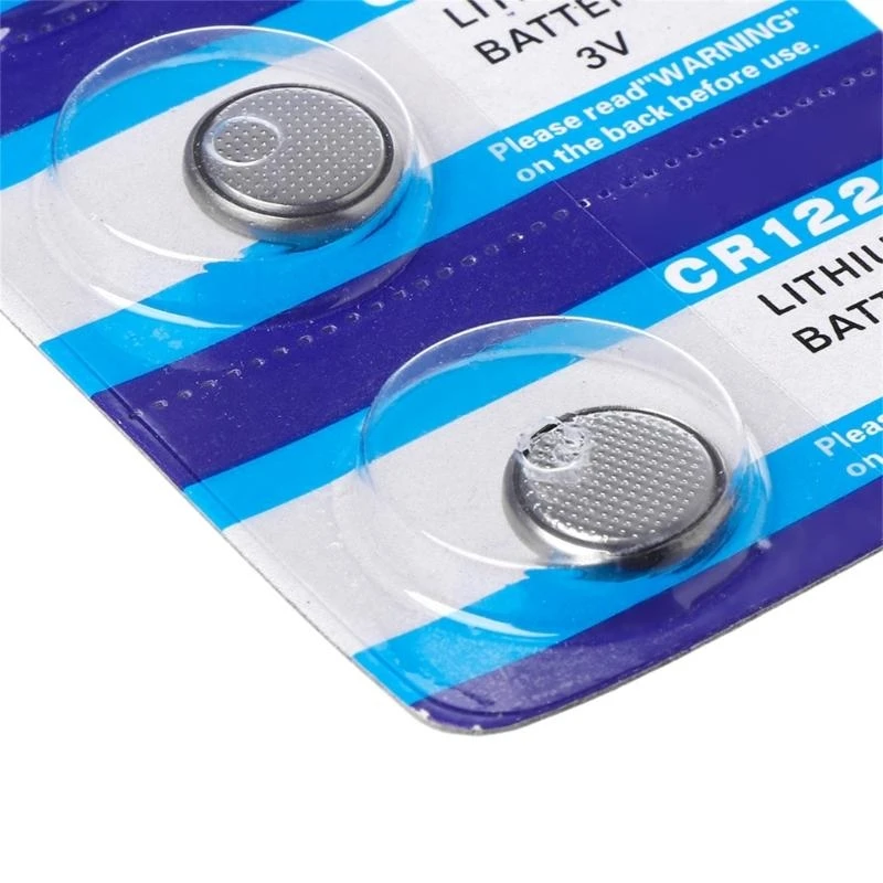 5pc/10pc CR1220 Batteries Button Cell Battery for Car Long lasting Power for Watches and Long lasting Power