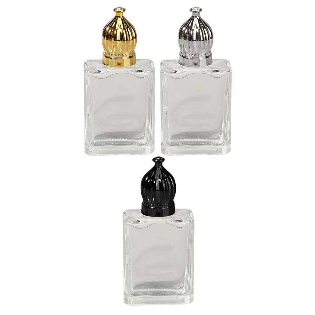 

3Pcs Perfume Bottle Roller Essential Oil Empty Small Glass Aroma Storage Gift Set Roll on Bottle Empty Roll on Bottles for Oil