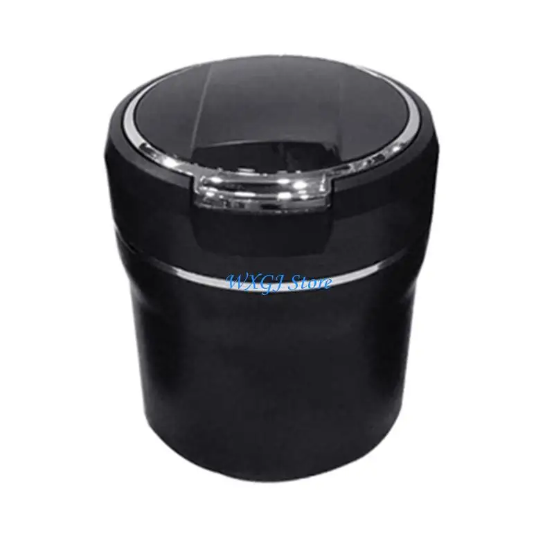 37JE Modern Designings LED Light Car Ashtray Lightweight Car Ashtray with LED Light