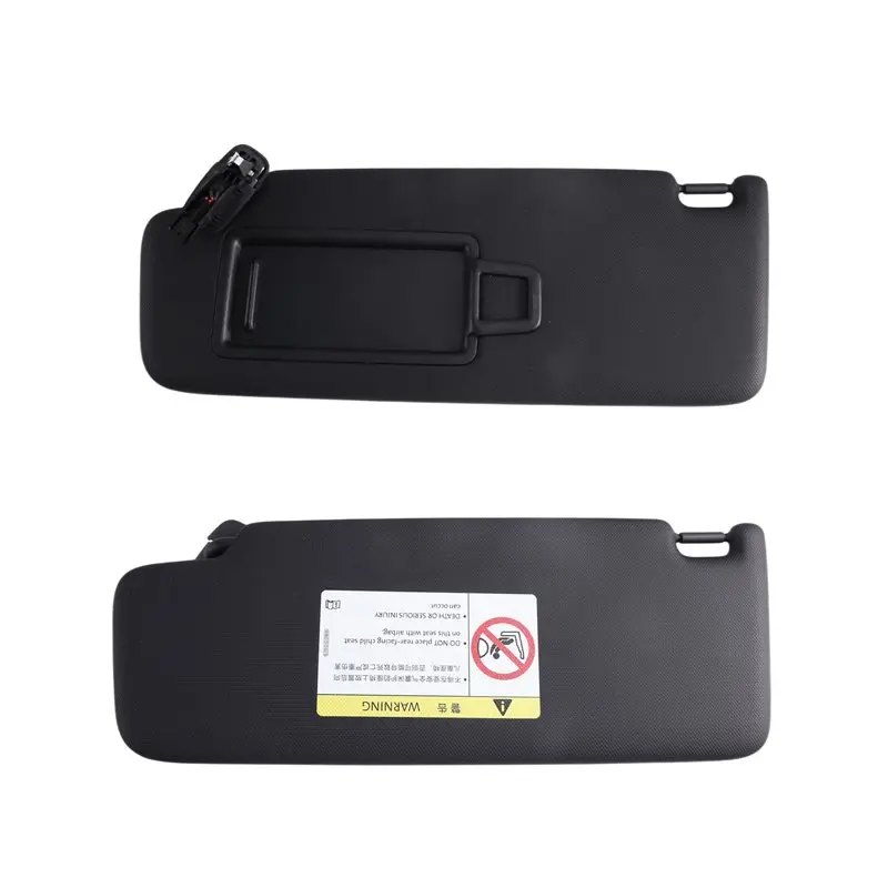Pare-soleil avant uni avec miroir de maquillage 8WD857551 8WD857552 1 paire pare-soleil pour A4L A5 Q5L Q2L 2017-2025