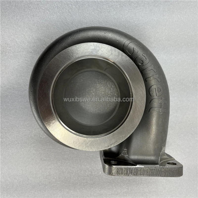 الشاحن التربيني الأصلي G40 دوران قياسي الفولاذ المقاوم للصدأ التوربينات الإسكان 757707-0033 AR0.95 T4 G40-900 G40-1150 #6