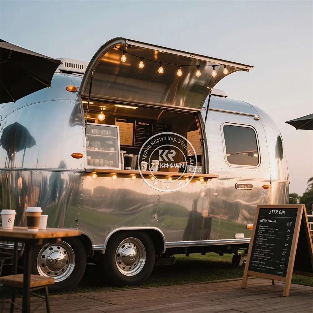 

Mobile Ice Cream Food Vending Cart Trailer Coffee Slush Fruit Bubble Tea Snack Pizza Cart Concession Food Truck For Sale Usa