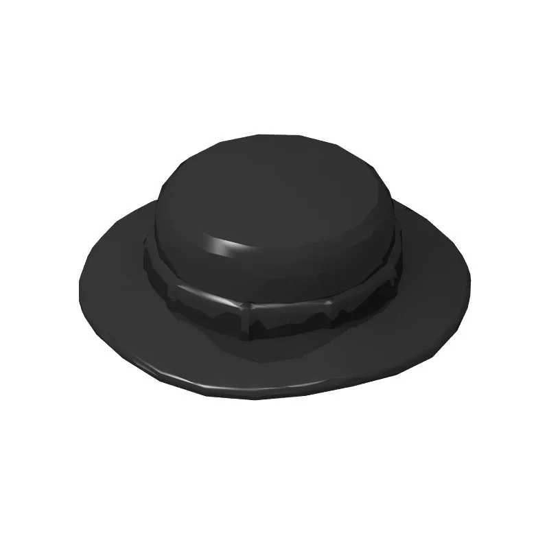 MOC 10PCS Deel Bricks Strohoed Emmer Cap Bouwsteen Compatibele Figuren Deeltje Monteren Puzzel Speelgoed Kinderen Verjaardagscadeau