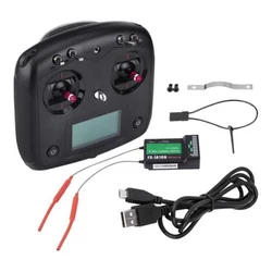 Drone Transmitter Flysky FS-I6S 10CH 2.4G AFHDS 2A  Radio System W/ IA10B IA6B Receiver For DIY RC Helicopter Quadcopter (Black)