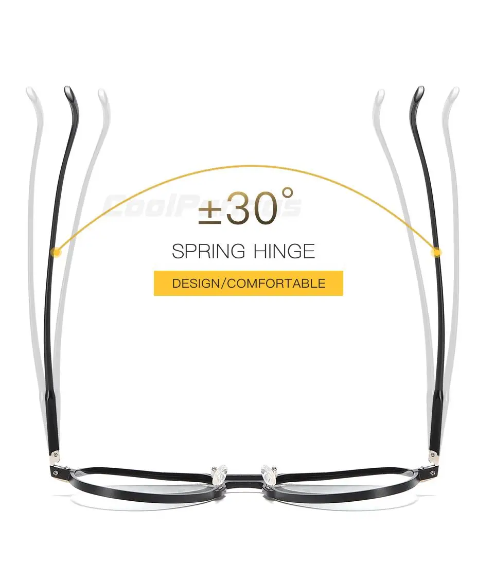 CoolPandas Hohe Qualität Aluminium Photochrome Sonnenbrille Für Männer Frauen Polarisierte Chameleon Linsen Brillen Fahren Pilot Gläser – Detail 21