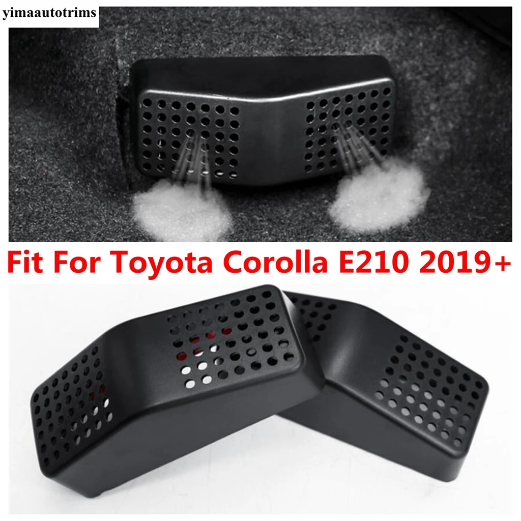 

Car Rear Seat Under Air AC Vent Outlet Dust Cover Case Protective Mask Accessories Interior For Toyota Corolla E210 2019 - 2025
