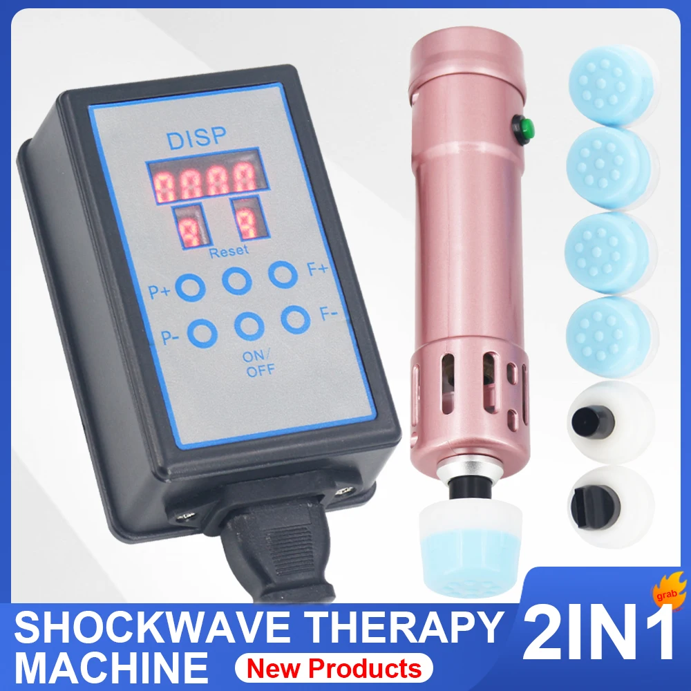 

Portable Shockwave Therapy Machine Effective Relieve Shoulder Pain Massage Muscle Relaxation Professoinal Shock Wave Massager