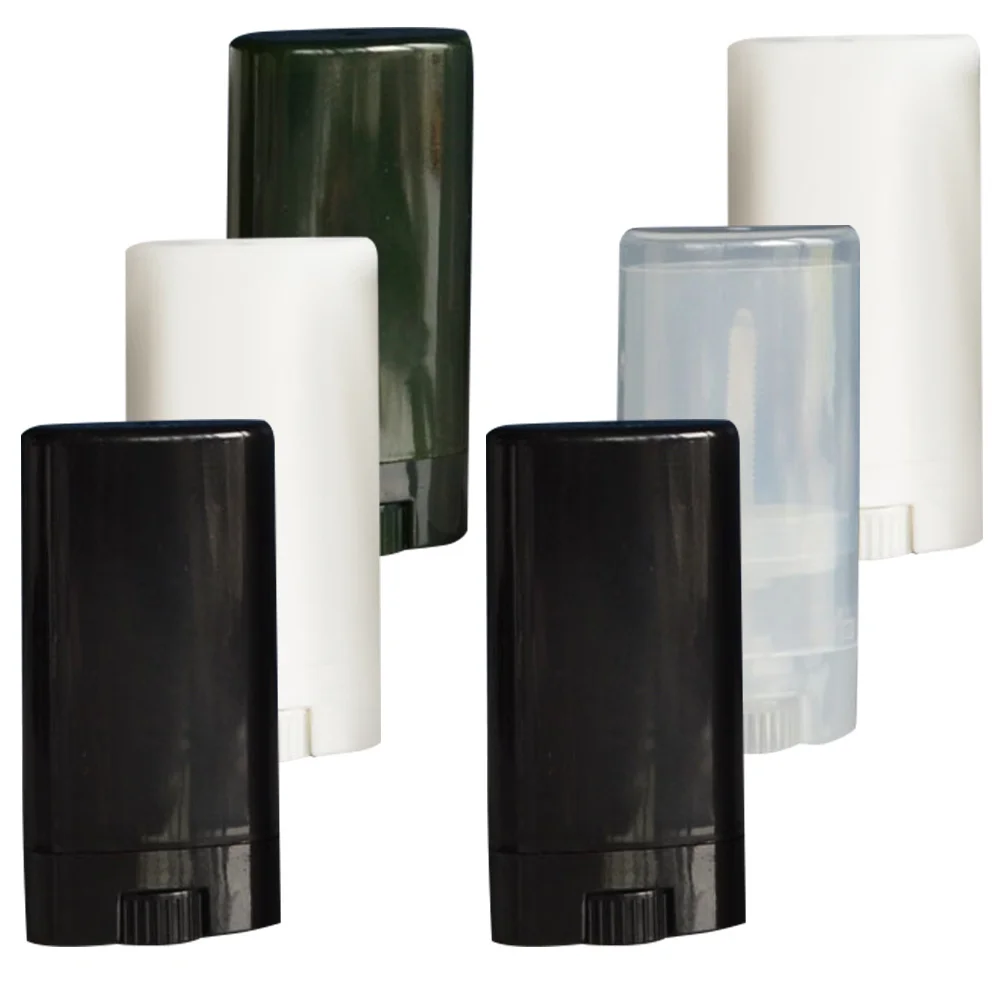 6Pcs Portable Lipstick Tubes Empty Smooth High-Class Lip Balm Containers Ideal for DIY Beauty Projects and Travel Carry