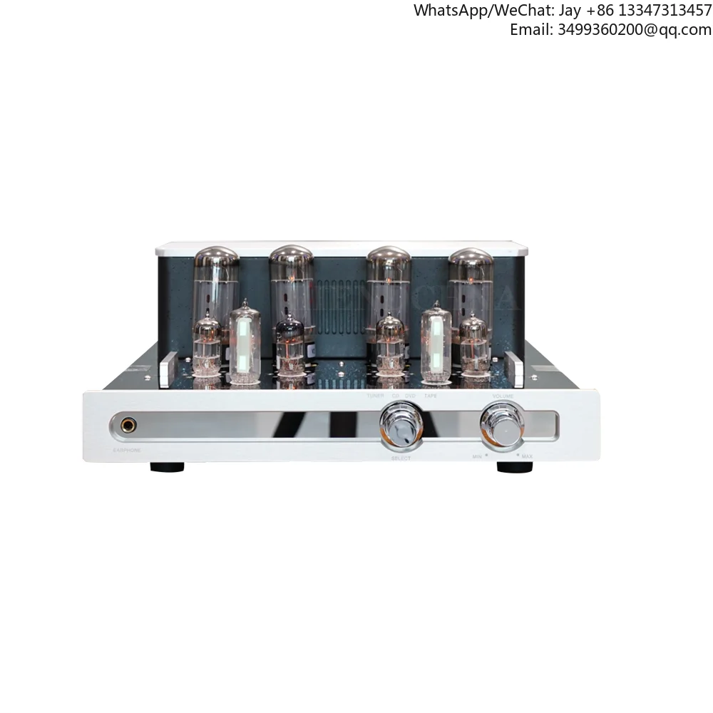 

J-010 YAQIN MC-5881A Integrated Vacuum Tube Amplifier 5881Ax4 Ult Ra-linear Power Amp 2x23W 110V/220V Vacuum Tube Headphone Amp