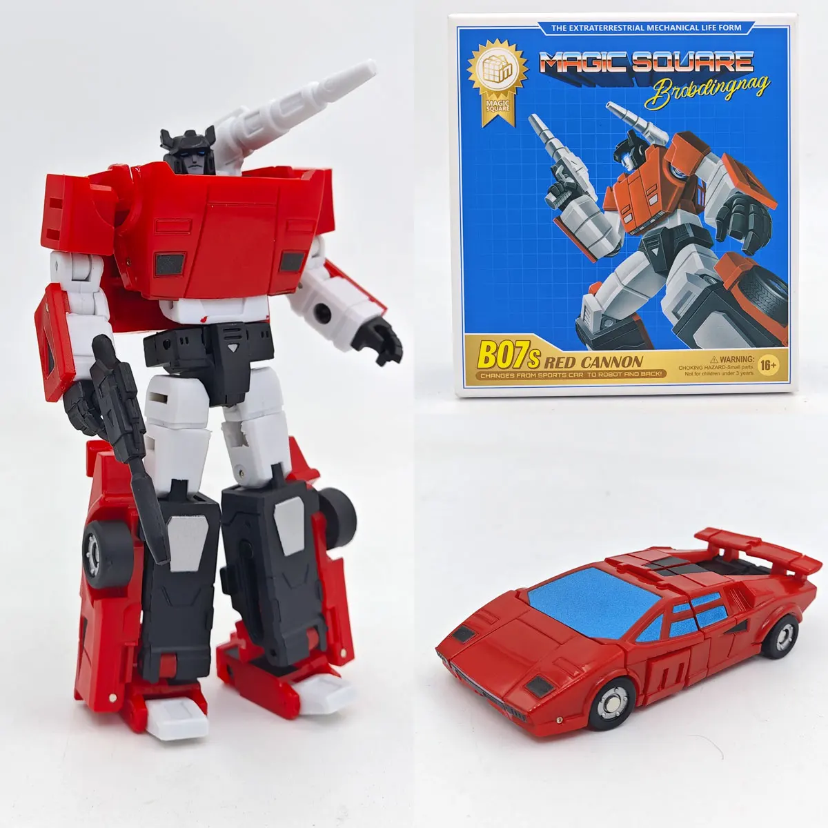 Magic Square MS-TOYS MS-B07S MSB07S Sideswipe Transformation Action Figure NEW IN Box