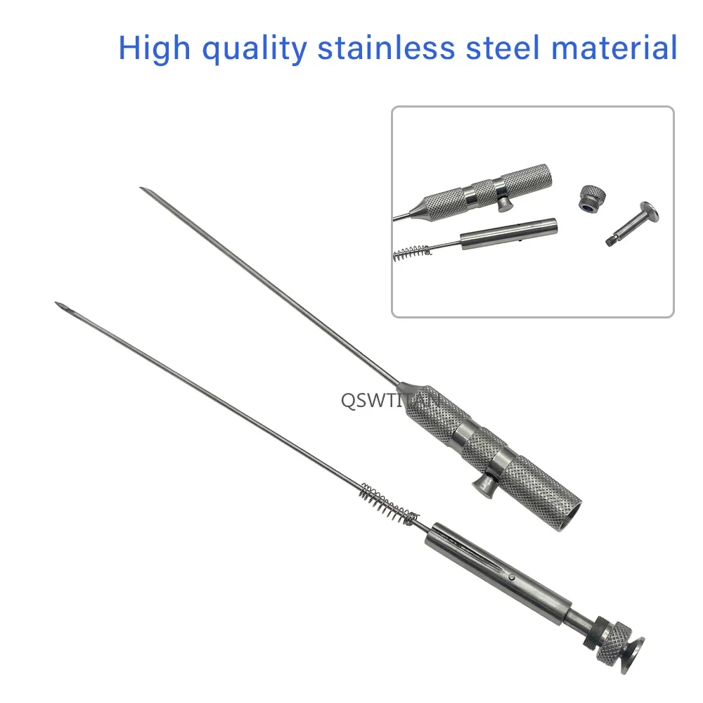 Automatic thread piercing device suture needle Stainless Steel plastic surgery or laparoscopic instruments
