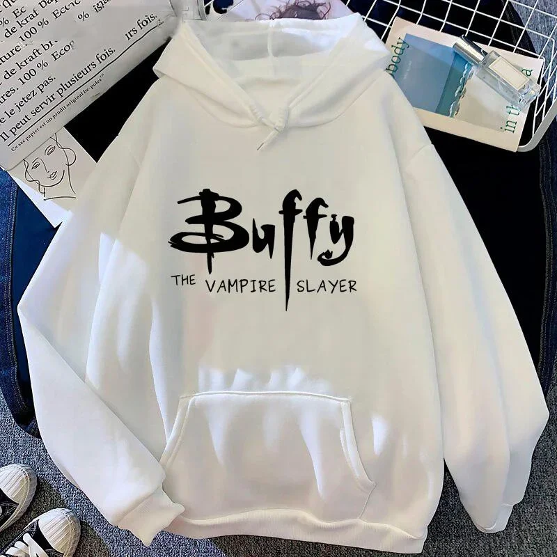 جديد بافي هاراجوكو هوديي المرأة طويلة الأكمام عادية فضفاض البلوز الخريف موضة Harajuku هوديي القمم