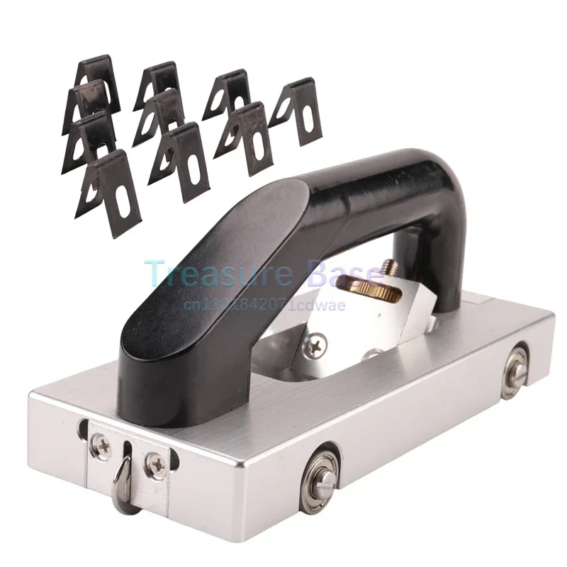 

U-Type Blade Wheeled Groover Floor Grooving Slotting Pull Hand Flooring Tool Slotter PVC Vinyl Welding Plastic Welding