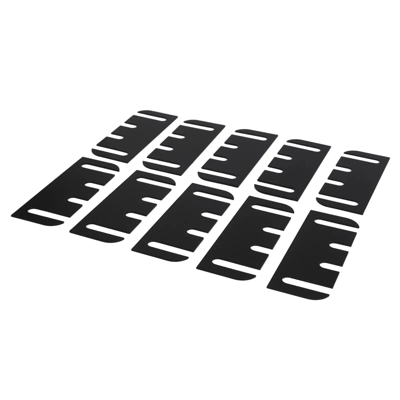 For Door Hinge Repair Kit with 10 Shims for Filling For Door Gaps and Adjusting For Door Alignment Measuring 4 Inches