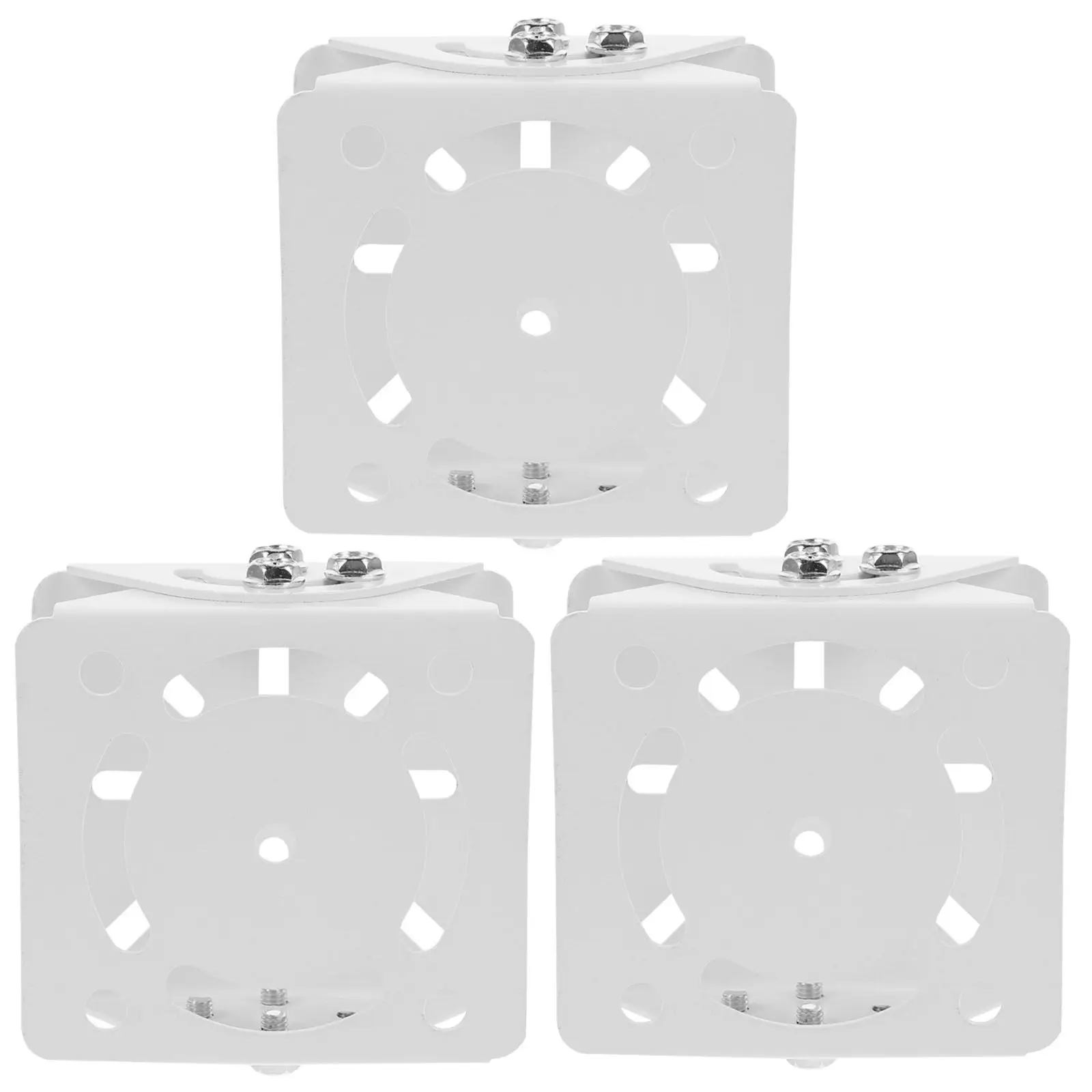

3Pcs Professional Camera Support Bracket Sturdy Adjustable Security Camera Fixed Stand for Dome Bullet Ip Cameras Mounting Parts