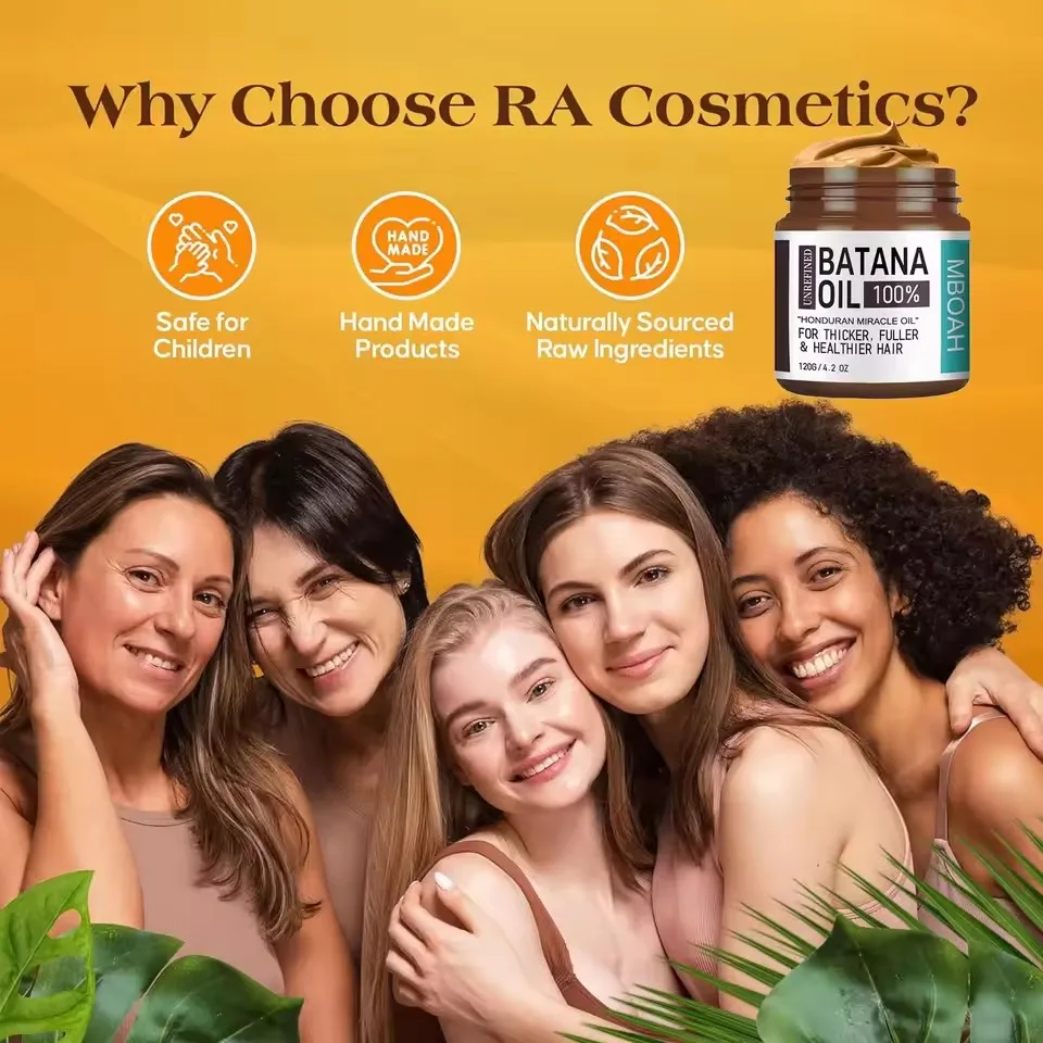 زيت باتانا 100% من هندوراس - احصل على شعر أكمل وأكثر سمكًا وأكثر صحة - بلسم رائع للعناية بالشعر - زيت تغذية للشعر #4