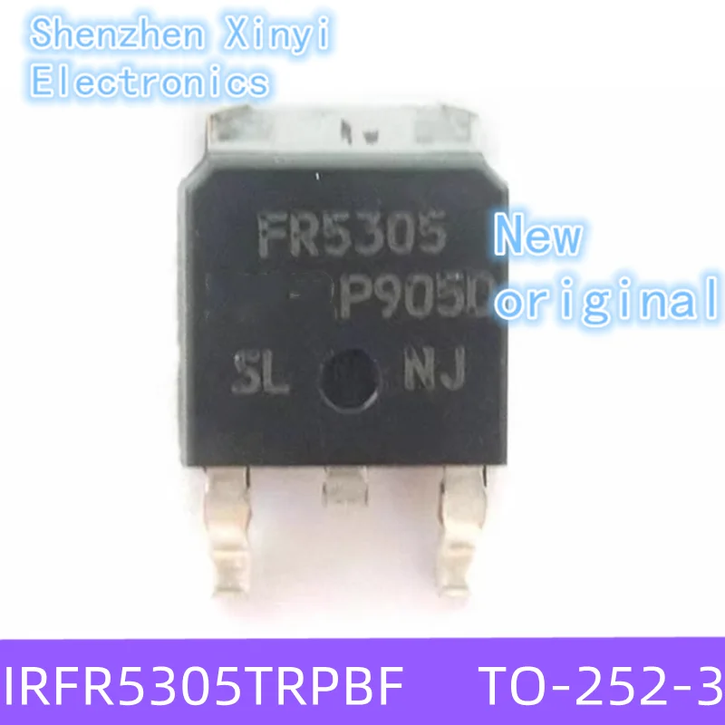 Brand New Original FR5305 IRFR5305TRPBF IRFR5305TR TO-252-3 P-channel -55V/-31A SMT MOSFET transistor