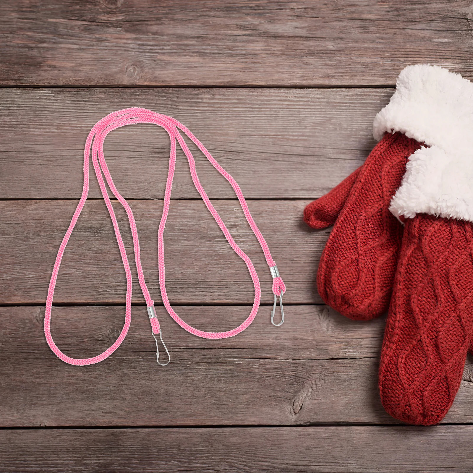 قفازات التزلج حبل مكافحة خسر القفاز حزام دائم المحمولة الشتاء قفاز حامل ل قابلة لإعادة الاستخدام الحبل القفازات حبل ل