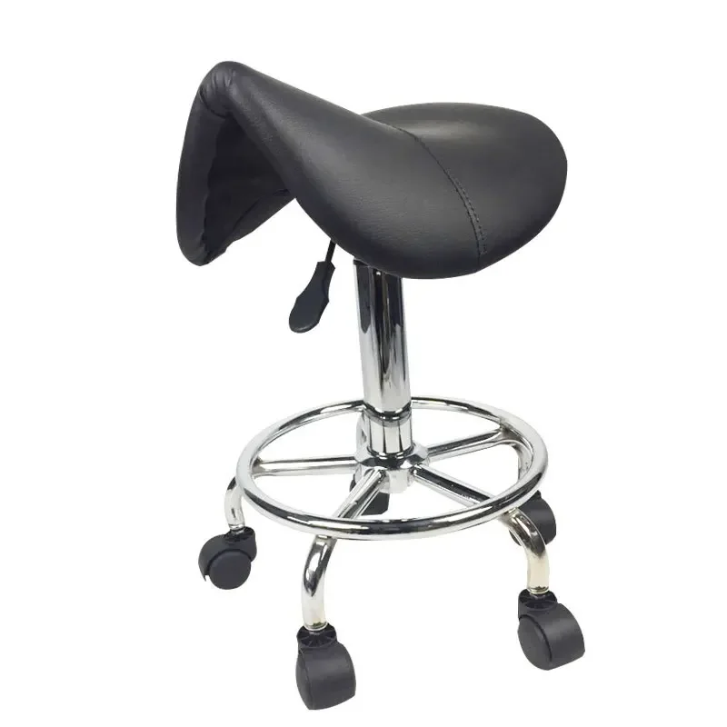 Yonntech Adjustable Hydraulic Salon Stool Comfortable Saddle Massage Chair Ideal for Spa Office Beauty Treatments