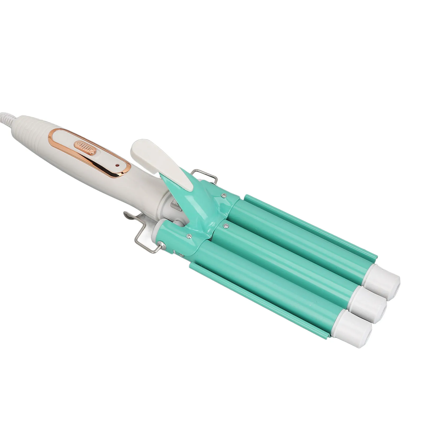 مكواة تجعيد الشعر، مكواة تجعيد الشعر، درجة حرارة قابلة للتعديل، سلك دوار متعدد الاستخدامات، مكشكش للشعر للمنزل #5