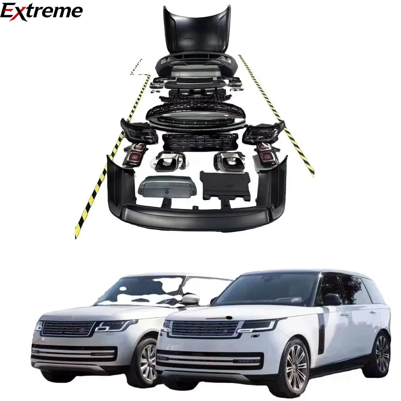 Primer New Facelift Upgrade Body Kit 2013-2017 for Range Rover Body Kit L405 Upgrade 2023 Fashion L460 Accessories Auto Parts