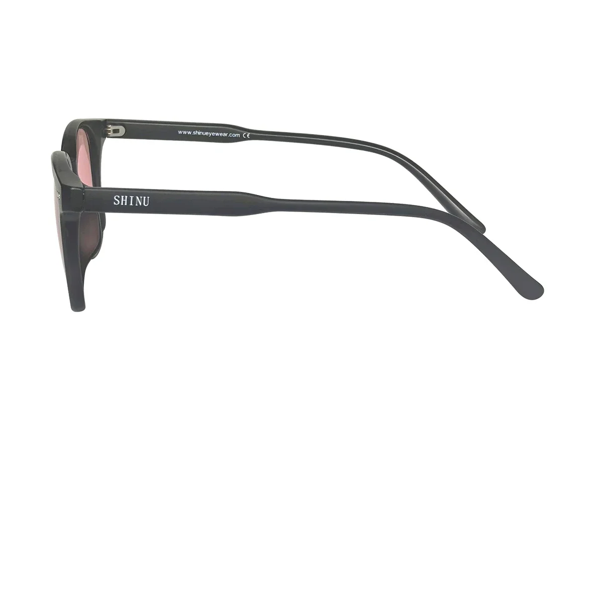 SHINU FL-41 Brille FL41 Getönte Gläser, Rose FL41 Gläser 480-520nm Filter Speziell für Migräne-Linderung Lichtempfindlichkeits-Brillen – Detail 10