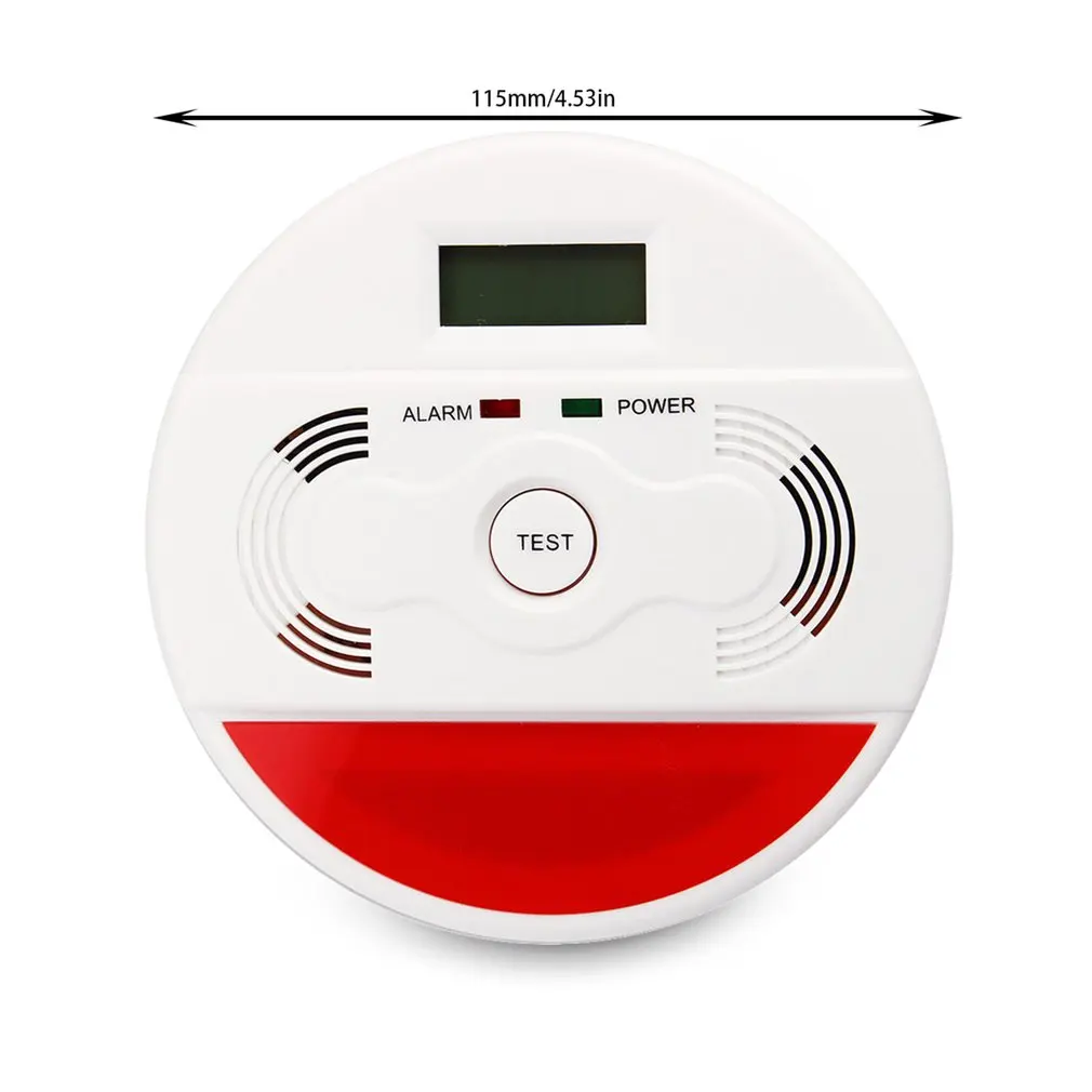 Smart Smoke Detector CO Sensor Alarm Fire Carbon Monoxide Smoke Detector Wifi Fire Protection Home Security Alarm CO Detector