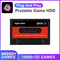 Batocera 35.linux 500G HDD externo juego disco duro consolas de juegos más de 48000 juegos para PSP/MAME/N64/DC/3DO/NES para PC/portátil/Mac