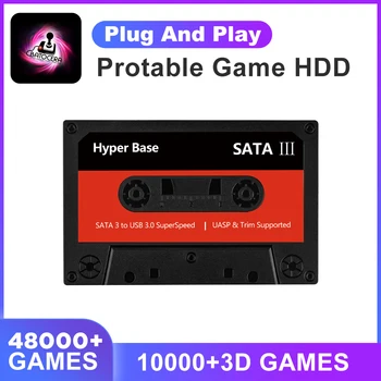 Batocera 35 .linux 500G ฮาร์ดไดรฟ์เกมฮาร์ดดิสก์ไดรฟ์ภายนอก48000 + เกมสำหรับ psP/mame/N64 /dc 3DO /nes สำหรับพีซีแล็ปท็อป /mac