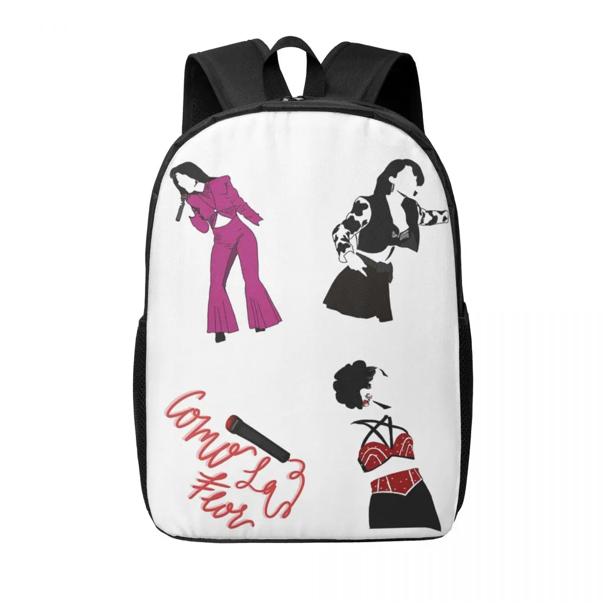 

Retro Diva Sticker Pack 2 Woman Backpacks Boys Girls Bookbag Students School Bags Portability Travel Rucksack Shoulder Bag