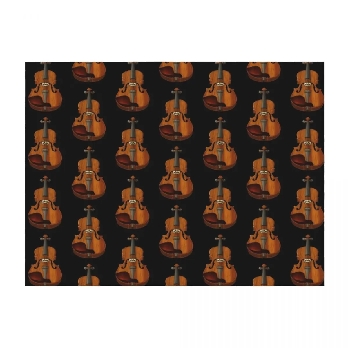 

Violin Throw Blanket Flannels Furrys Bed Blankets