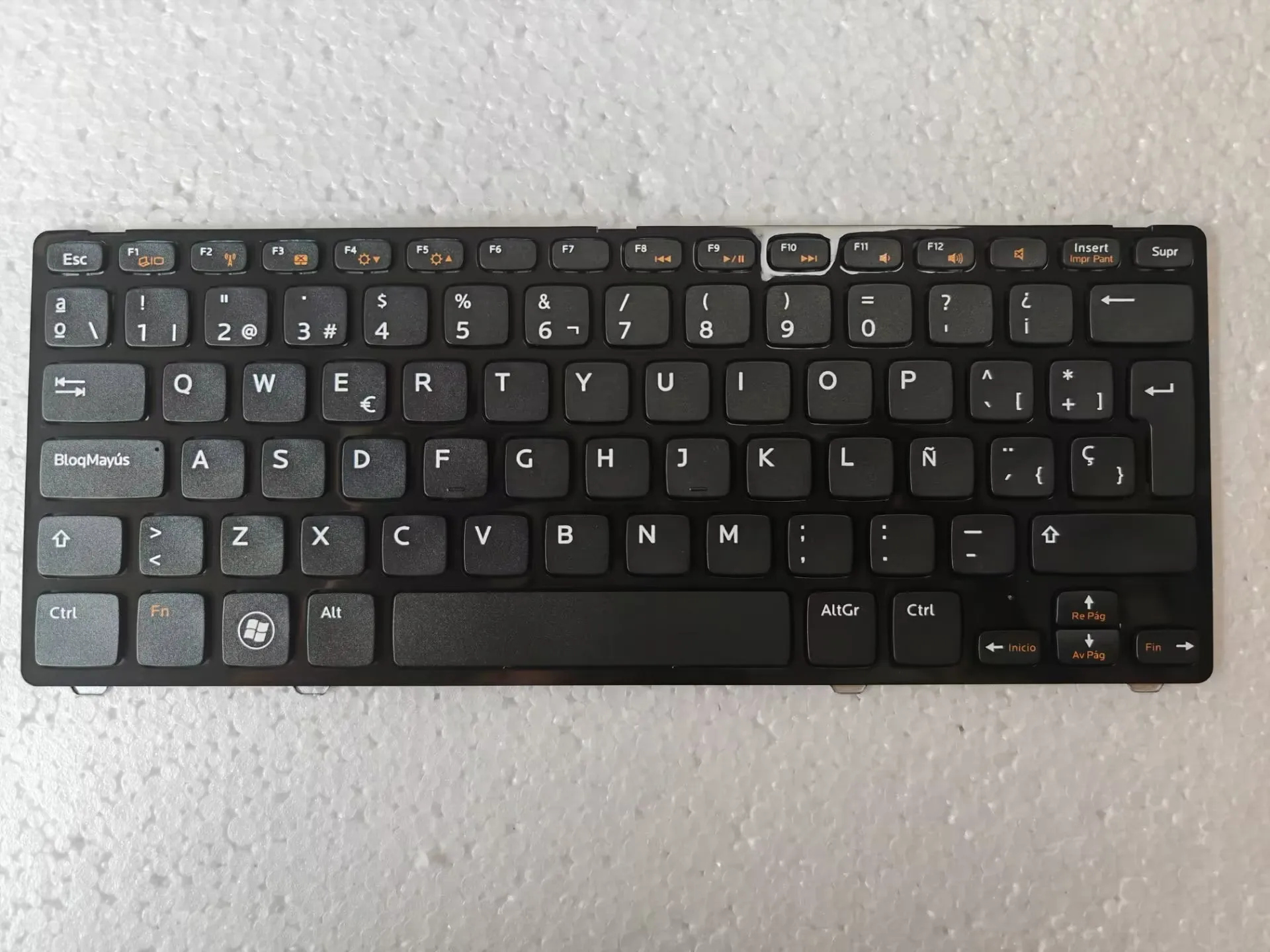 Teclado espanhol para DELL Inspiron 5423 14z-5423 14Z 3360 1618l 13Z-5323 5323 Vostro 3360 V3360