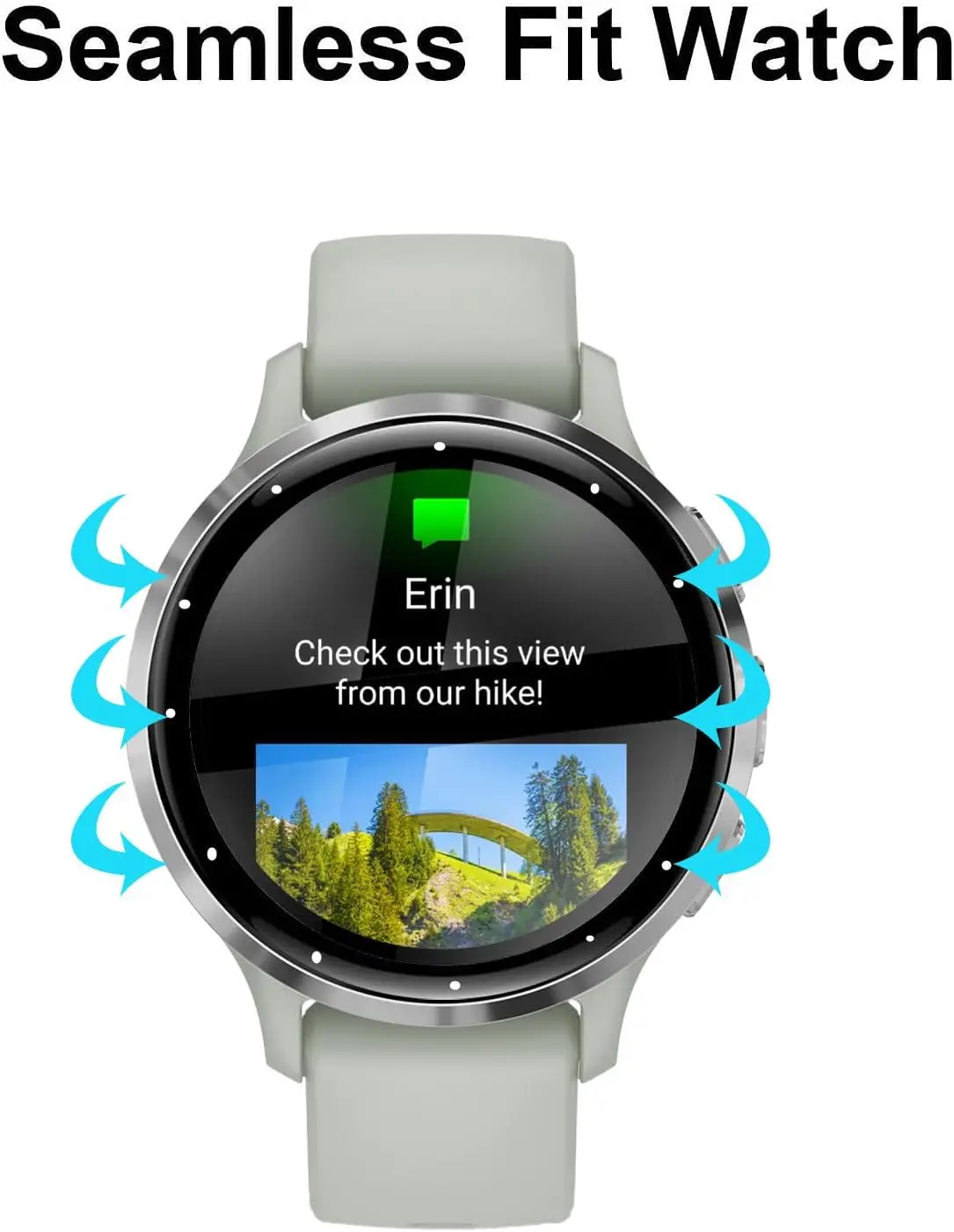 For Garmin Venu 3S 3D HD Curved Soft Films Clear Anti Scratch Screen Protector Smart Watch Accessories