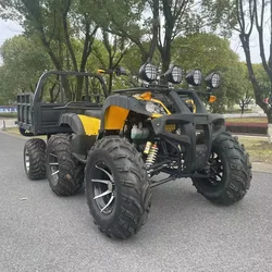 Agricultural Six-wheeled Motorcycle Mountain Off-road Vehicle All-terrain Beach Car Detachable Bucket Size Bull Beach Car