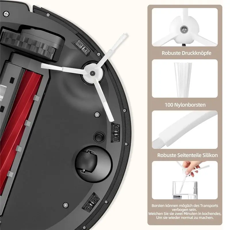 Exquisite-Accessories Kit For Roborock Qrevo S/Qrevo Pro/Qrevo Maxv Robot Vacuum Cleaner Replacement Parts
