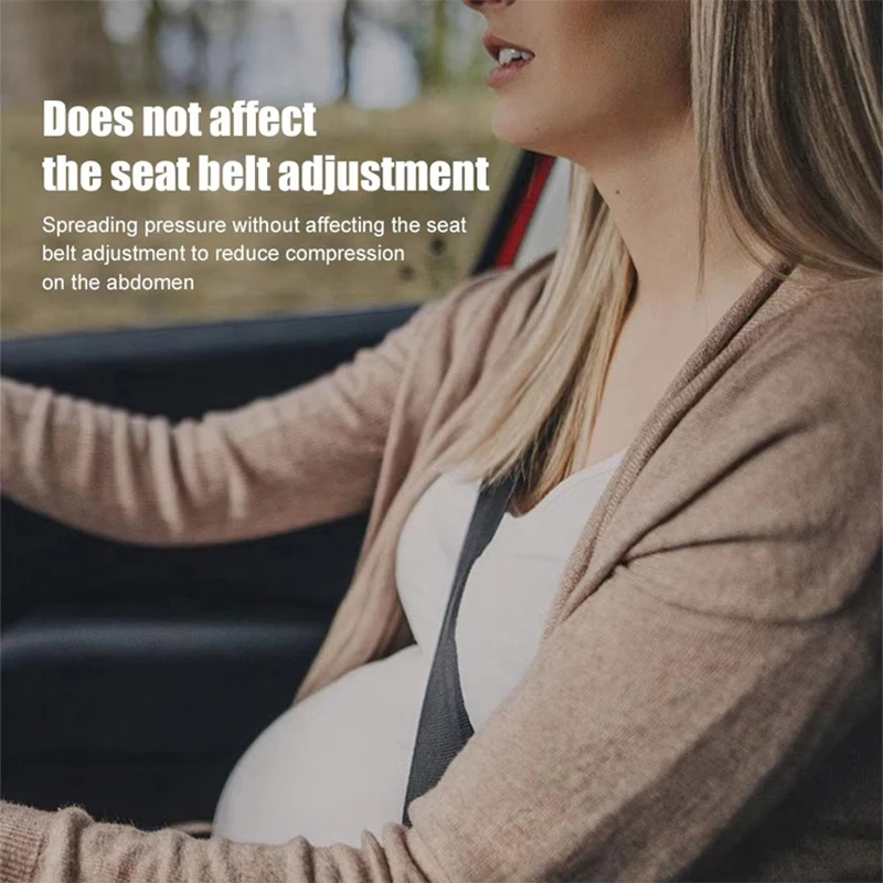 Cinturón de seguridad de coche para embarazo, cinturón de seguridad Universal, adaptador de cinturones de seguridad de coche para mujeres embarazadas, cinturón de seguridad