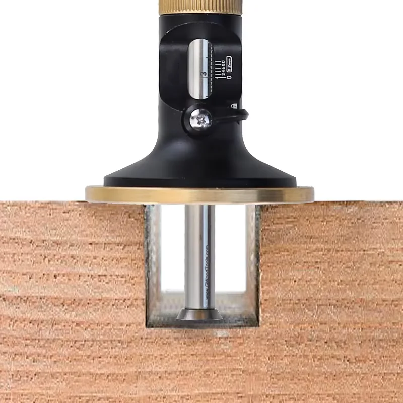 Trazador paralelo de afinación fina de aleación de aluminio para carpintería europea microajustable Industrial OEM/ODM personalizable DIY alto