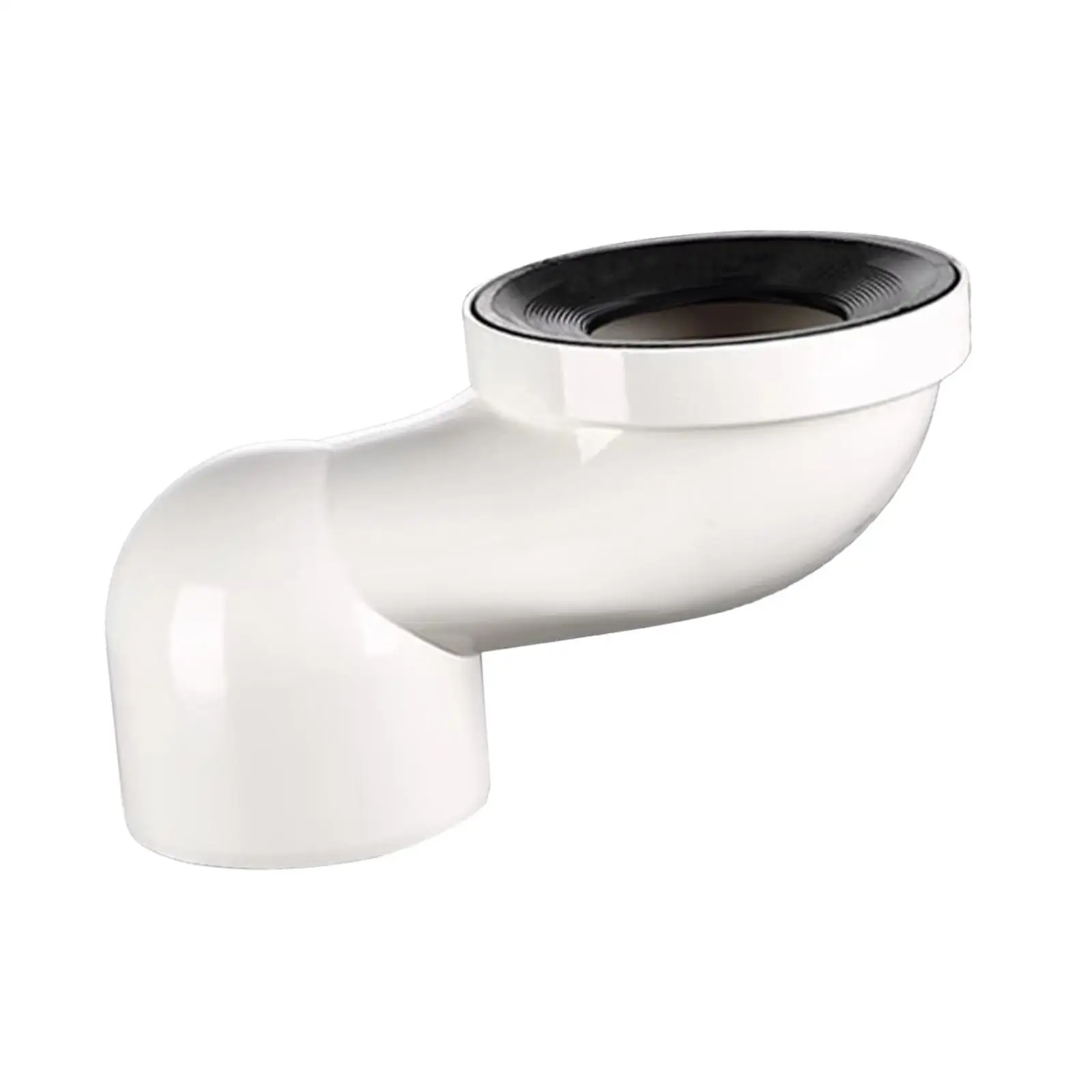 Offset Toilet Flange Shifter – 5cm Displacement Toilet Drain Fitting, Plastic Installation Extender For Repositioning Floor Drains