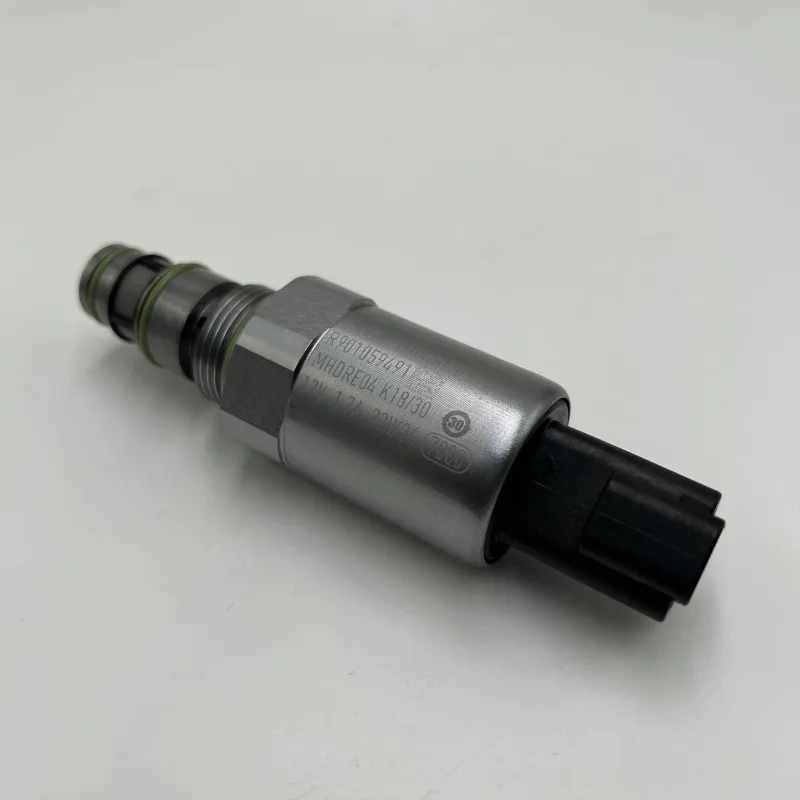 Excavator Parts Solenoid Valve Electric Proportional Pressure Reducing Valve R901059491 12V