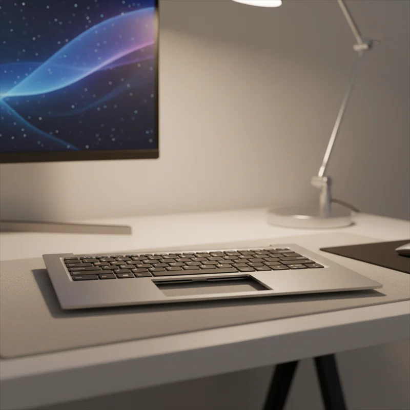 

Platinum Grey Upper Case Palmrest Shell Cover Keyboard For Lenovo Ideapad Slim 1 14 14AST 05 5CB0W43931 5CB0W43917 5CB0W43930