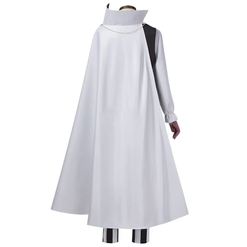 Nikolai Gogol Cosplay Costume Anime Bungou Bungo Stray Dogs Season 4 Nikolai Cosplay Cloak Cape Uniform Suit Wig Halloween