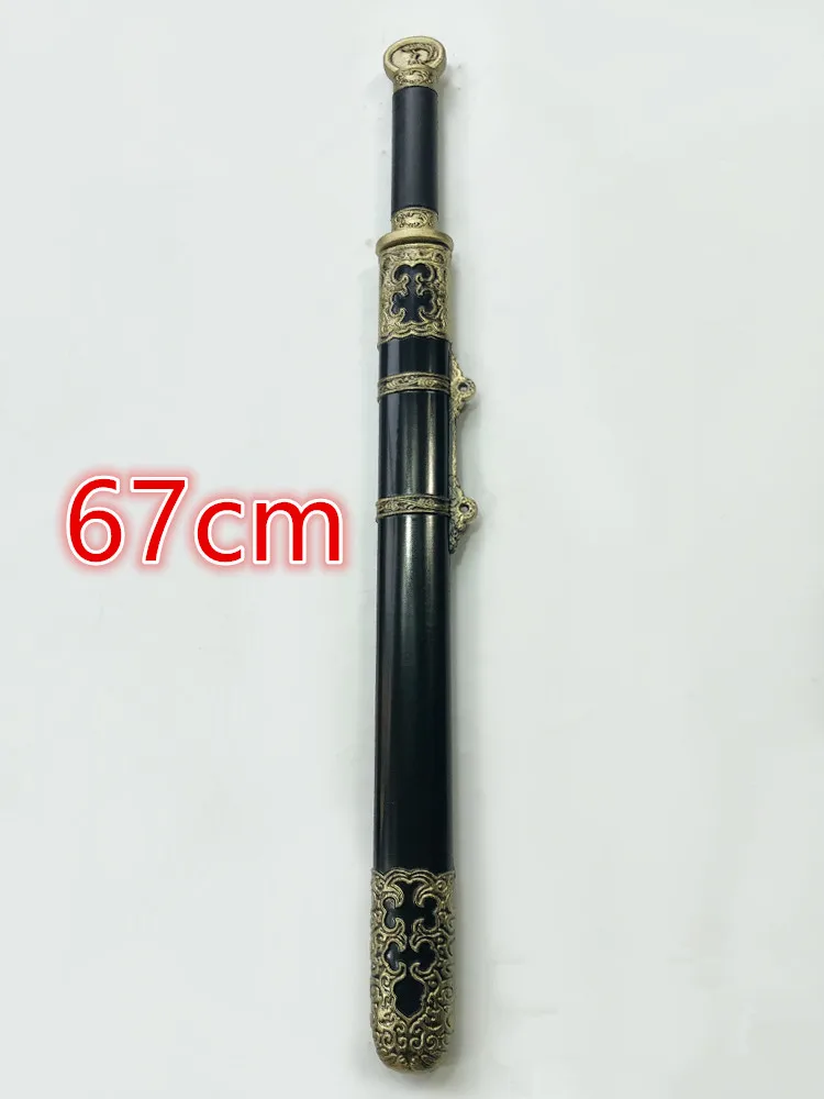 ดาบโบราณจีน ตังซื่อ ของเล่นเด็ก ดาบ ปืน ของเล่นบทบาทสมมติสามก๊ก ของเล่นเด็กผู้ชาย ดาบจำลอง 67 ซม.