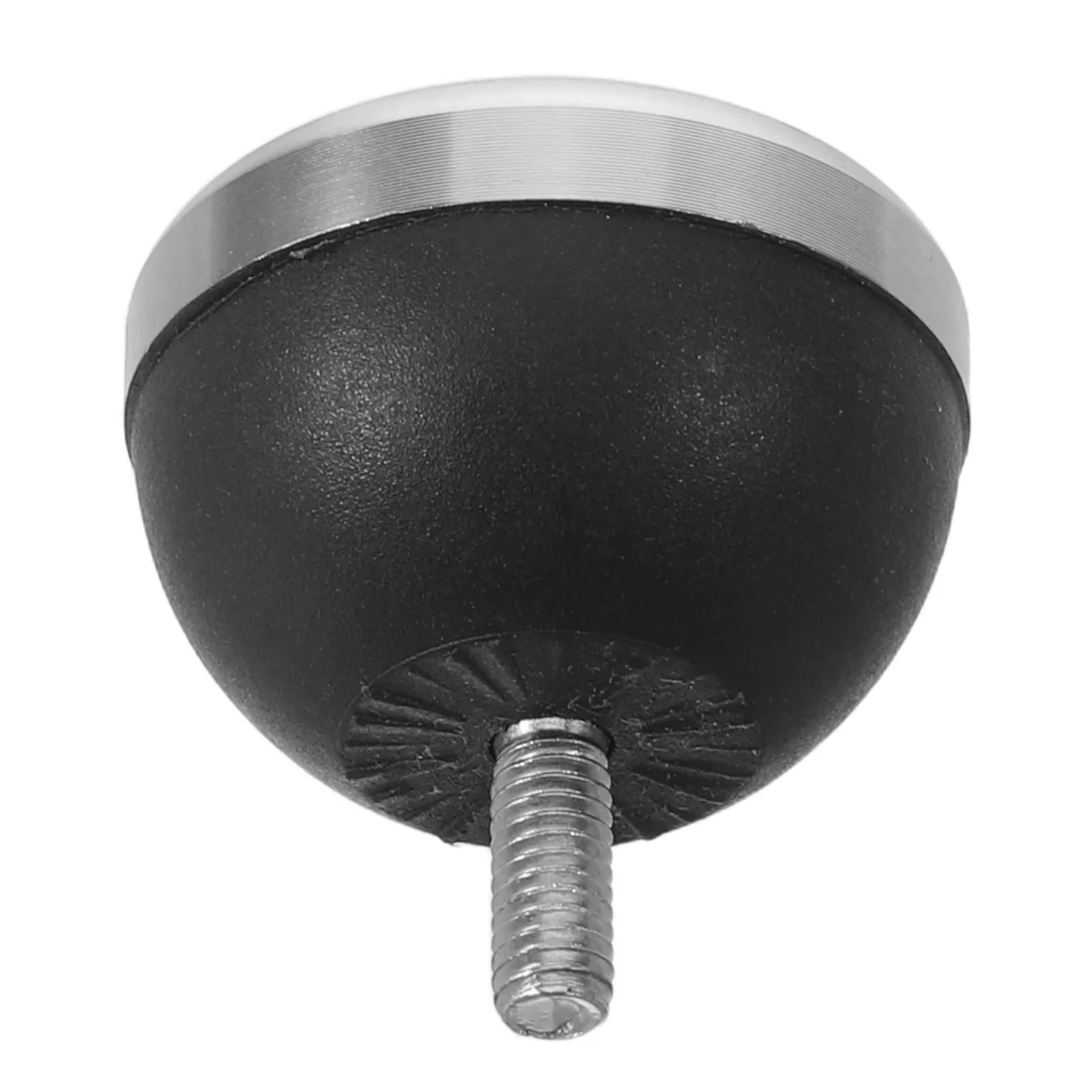 Metal Rubber Cane Tip Replacement M4 Threaded Heavy Duty Stable Walking Stick Rubber End Cap for Blind Users Cane Tip Protectors