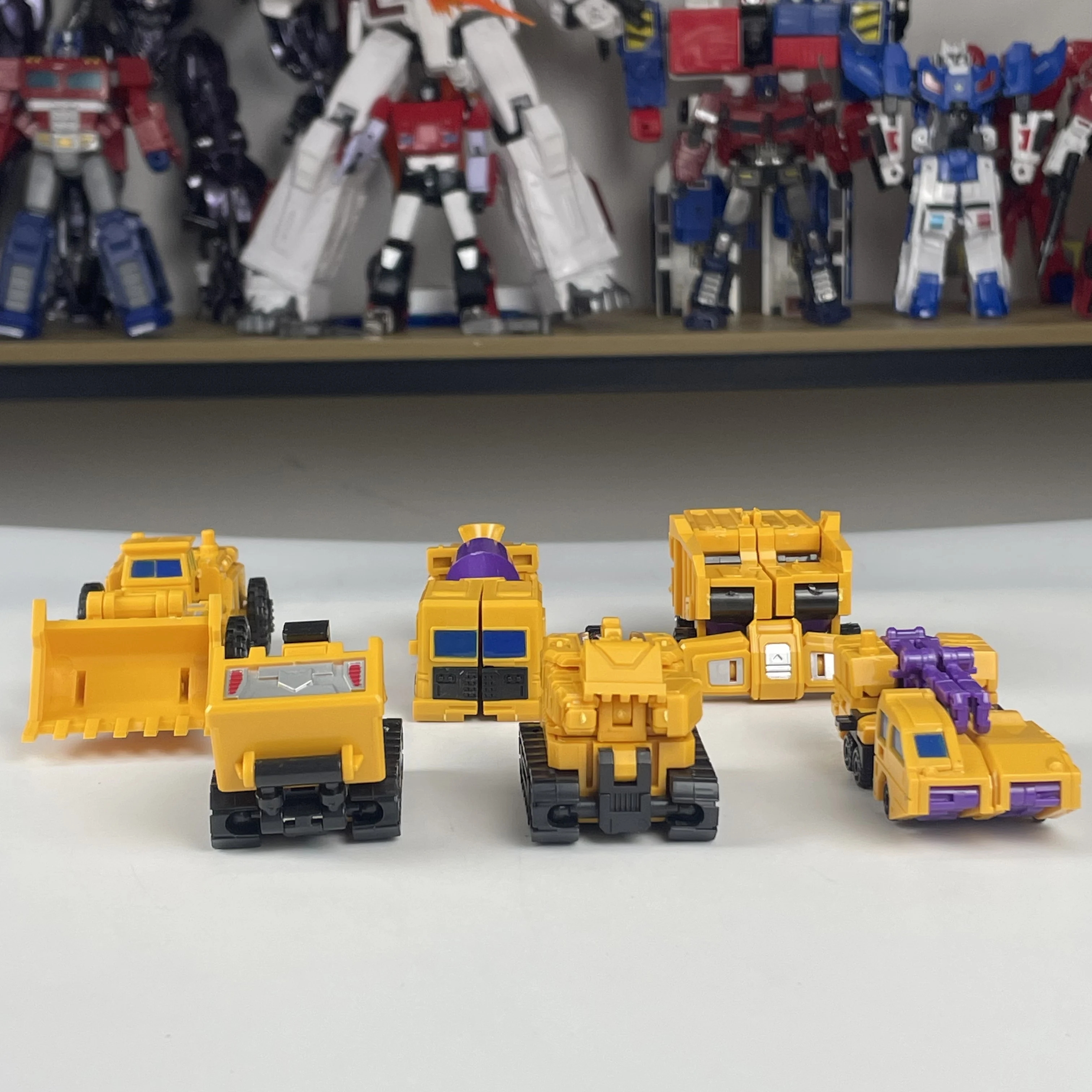 6 in 1 MINI Devastator Trasformazione Modello MINI Devastator 22CM Action Figure Robot Giocattoli di plastica MIGLIOR regalo