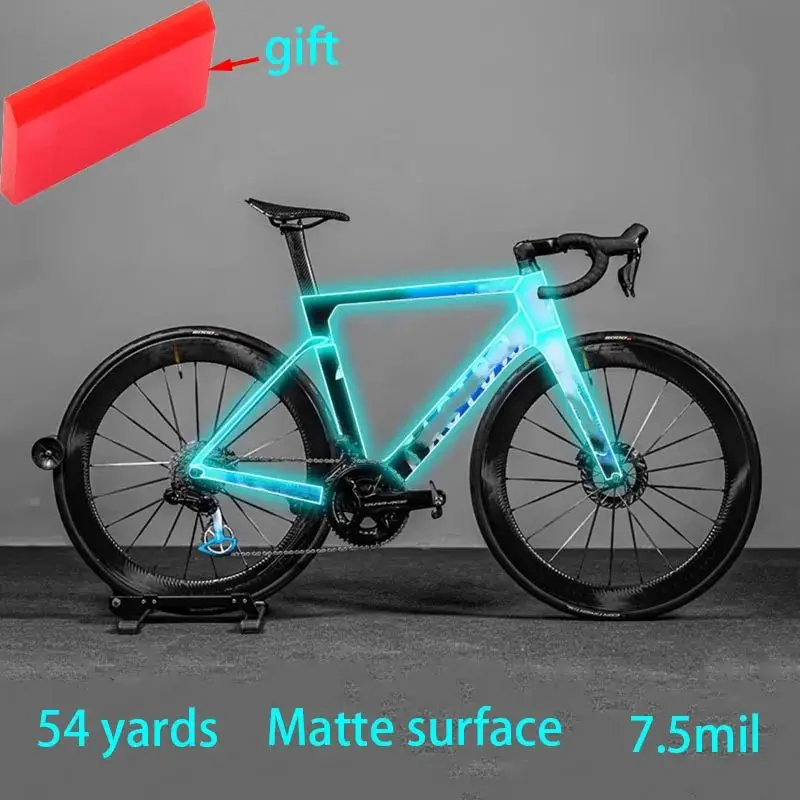 For OSTRO VAM23 Bike 7.5mil 10mil Frame Sticker Protective Film Transparent Waterproof Scratchproof  Modification Accessorie