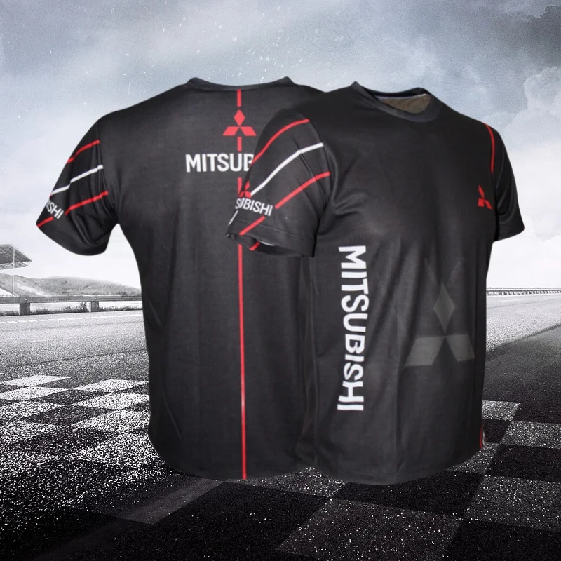 

Mitsubishi Ralliart Motorsport Racing футболка для мужчин, женщин, детей, дышащая, быстросохнущая, эластичная, повседневная, тренировочная, дорожная, топы