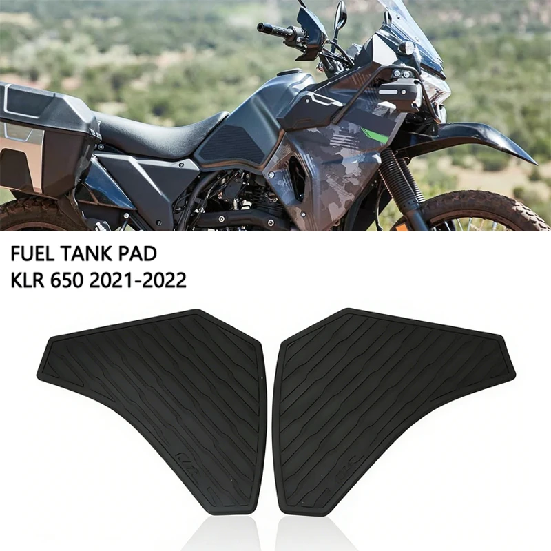 

Motorcycle Fuel Tank Pad Side Gas Tank Protector Sticker For Kawasaki KLR650 KLR 650 2021 2022 Motorcycle Accessories